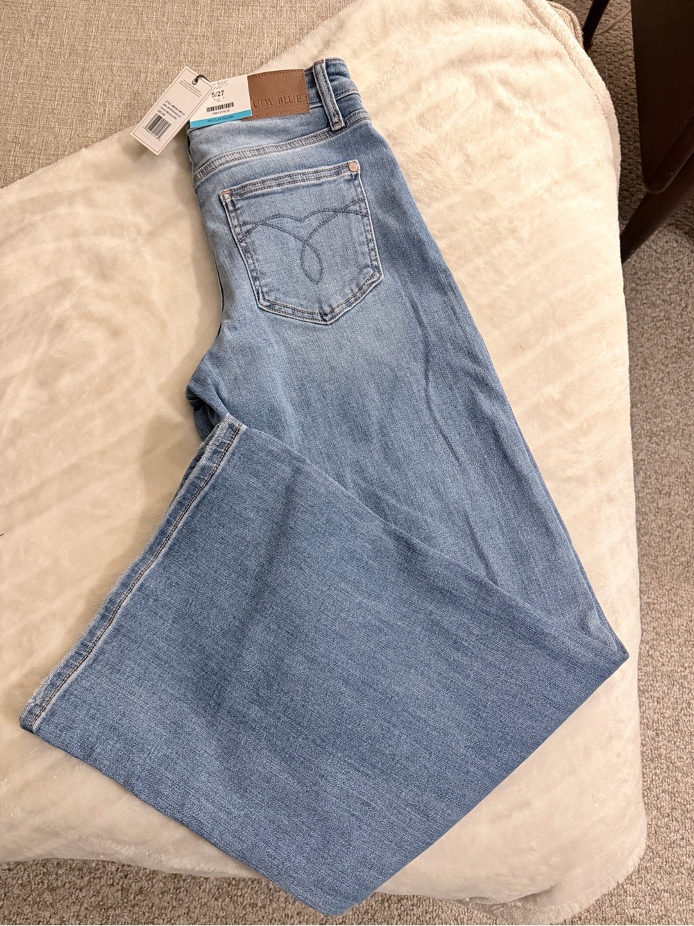 Judy Blue Light Blue Straight Leg Jeans